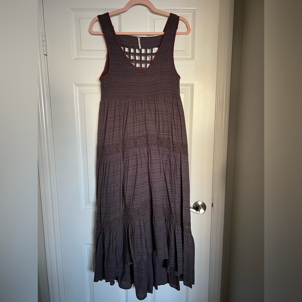 Free People Tiered Maxi Dress Size Small